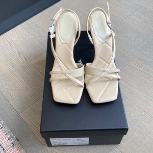 Charles & Keith sling back heels